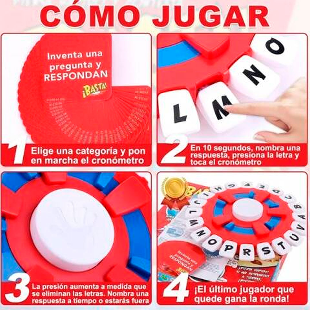 🧠ThinkFast™ I Juego de Mesa - Basta!