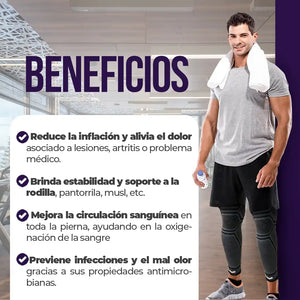 POWERCOMPRESSION™  ALIVIA Y PROTEGE TU RODILLA