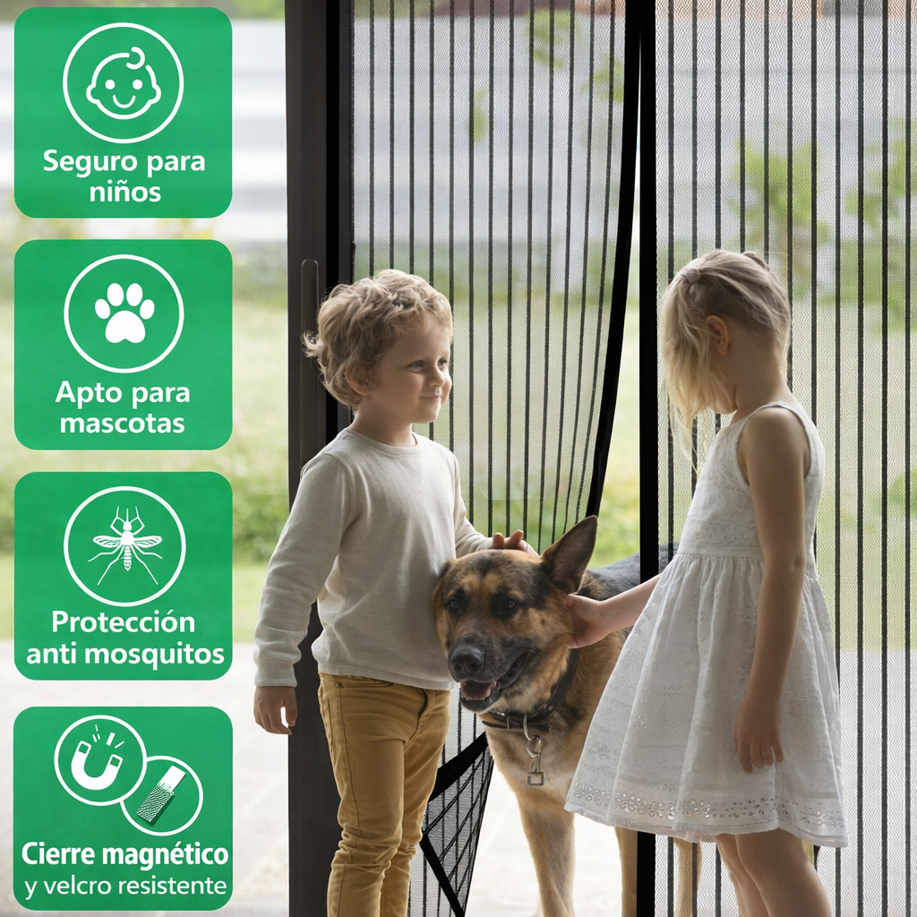 Evita           mosquitos EN SEGUNDOS — Instálala sin herramientas