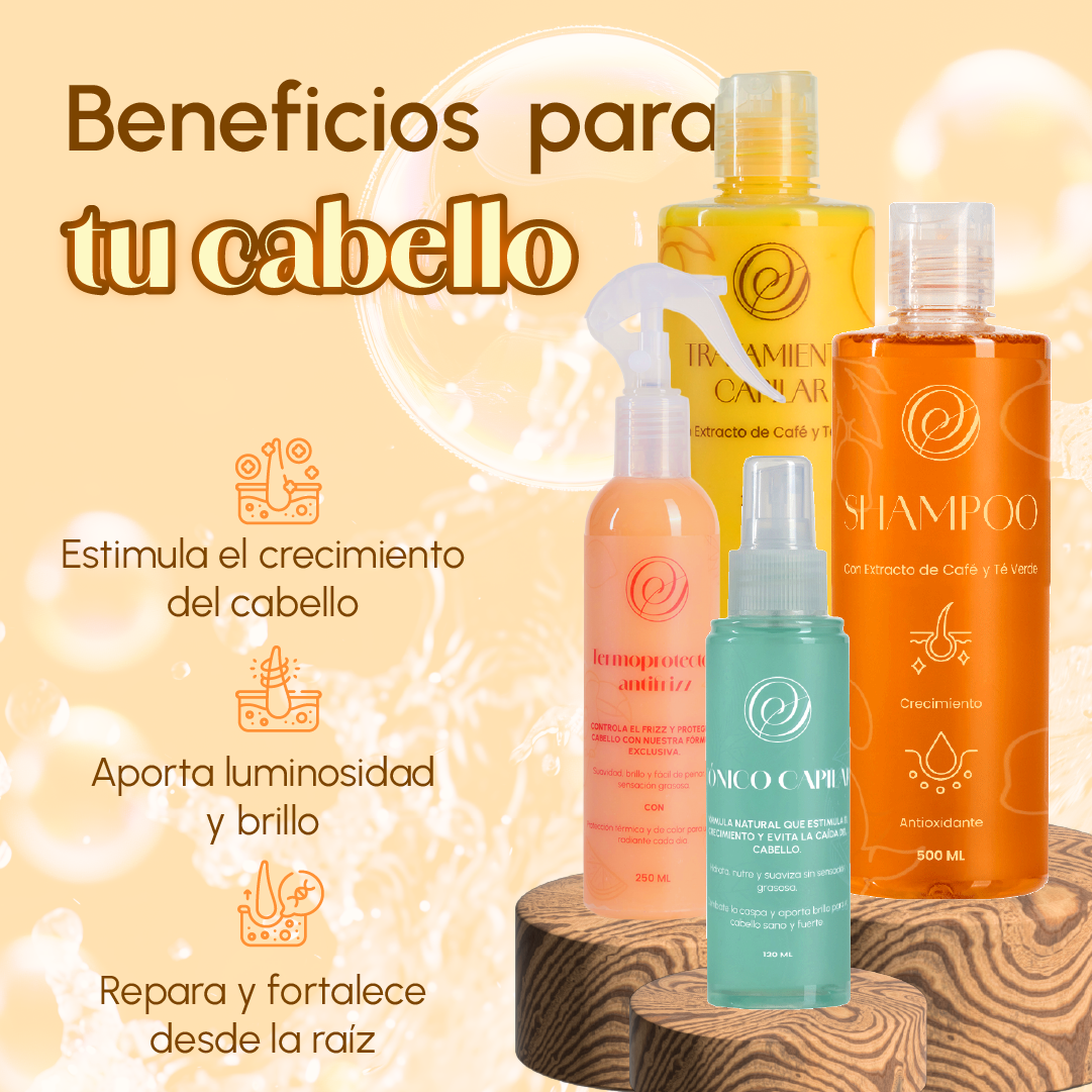 Shampoo y Tónico Capilar Anticaída